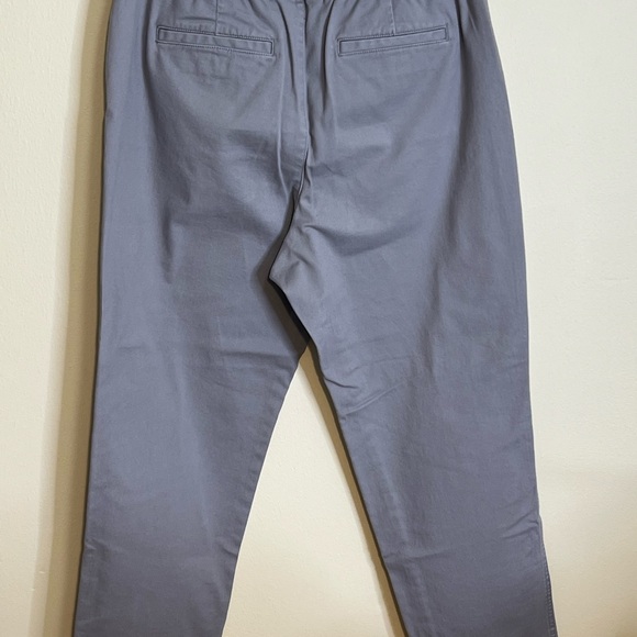 LANDS END GRAY MID RISE PANTS SZ 14 - Picture 6 of 7